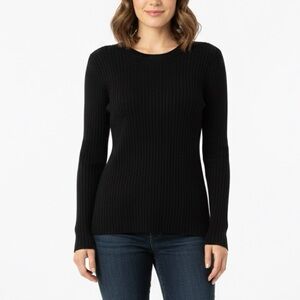 Freeworld Classic Black Ribbed Long Sleeve Tee
